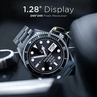 Fire-Boltt Quantum Luxury Stainless Steel Design - Black, 1.28