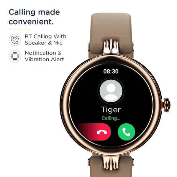 Pebble Venus watch - midnight gold