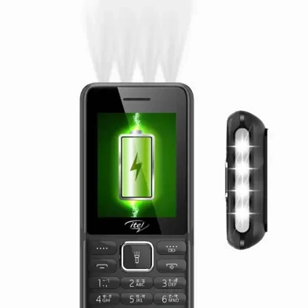 itel Power 440  (Black) - Black