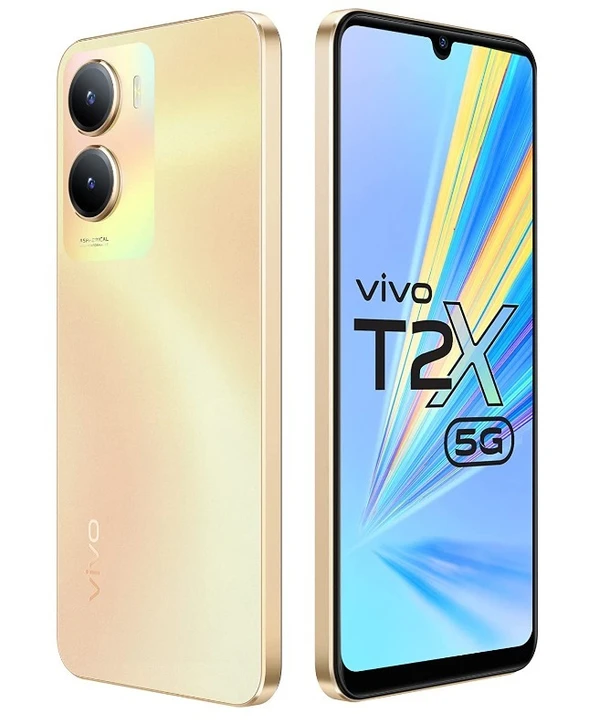 vivo T2x 5G (Marine Blue, 128 GB)  (6 GB RAM) - aurora gold, 6GB-128GB