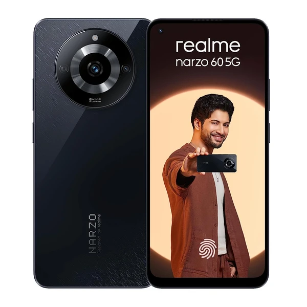 realme narzo 60 5G (Cosmic Black,8GB+128GB) - Cosmic Black, 8GB-128GB