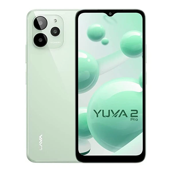 LAVA YUVA 2 PRO (Glass Green, 64 GB)  (4 GB RAM) - Green, 4GB-64GB