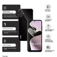 LAVA Blaze 2 (Glass Black, 128 GB)  (6 GB RAM) - Black, 6GB-128GB