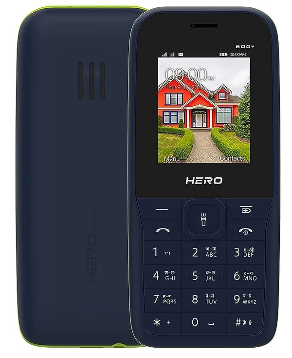 LAVA Hero 600+  (Blue, Green) - Blue