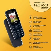 LAVA Hero 1800  (Mint Green) - Black