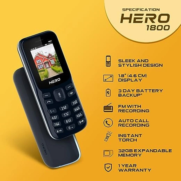 LAVA Hero 1800  (Mint Green) - Black