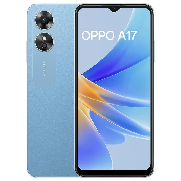 OPPO A17 (Lake Blue, 64 GB)  (4 GB RAM) - Navy Blue, 4GB-64GB