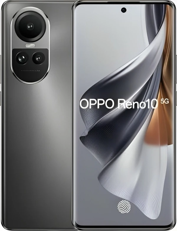 OPPO Reno10 5G (Silvery Grey, 256 GB)  (8 GB RAM) - silver grey, 8GB-256GB