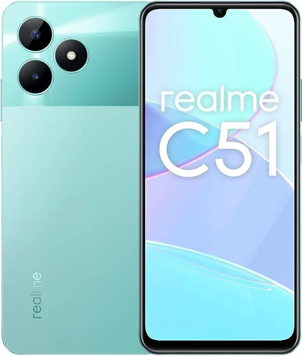realme C51 (Mint Green, 4GB RAM, 64GB Storage)