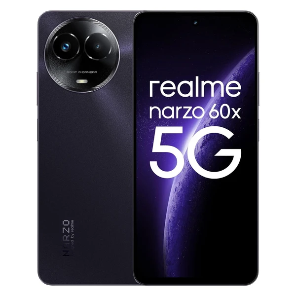 realme narzo 60X 5G( Nebula Purple 6GB,128GB Storage) - nebula purle, 6GB-128GB