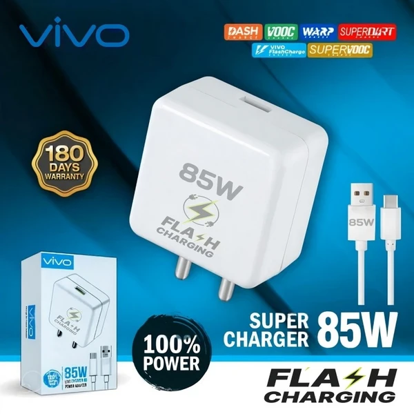 Vivo Flash Charger Charger 85W