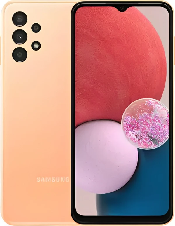 SAMSUNG Galaxy A13 (Peach, 64 GB)  (4 GB RAM) - Orange, 4GB-64GB