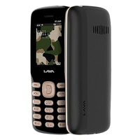 Lava A1 Josh 21-Dual Sim |Call Blink Notfication |auto Call recoding |Military Grade Certified with 4 Day Battery Backup, Black Gold - BLACK GOLD