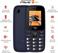 itel It2171 Keypad Mobile - Blue