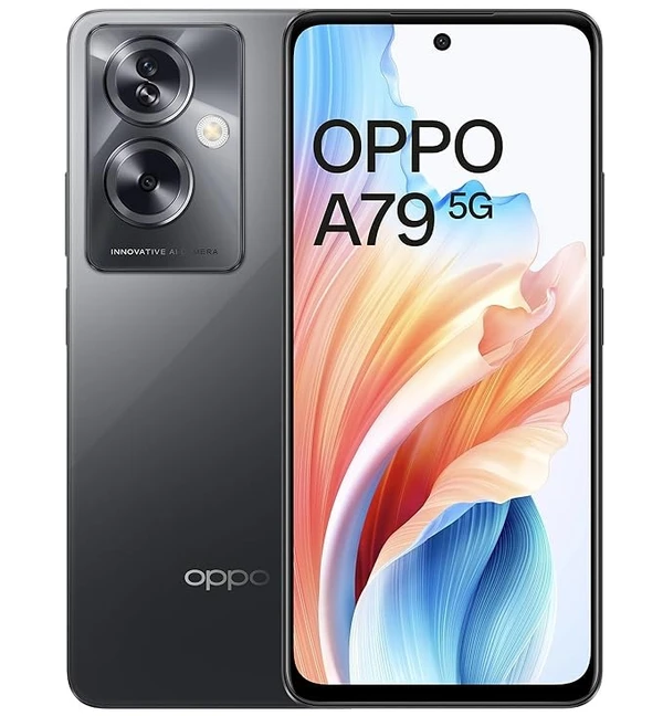 OPPO A79 5G (Glowing Green, 128 GB)  (8 GB RAM) - Black, 8GB-128GB