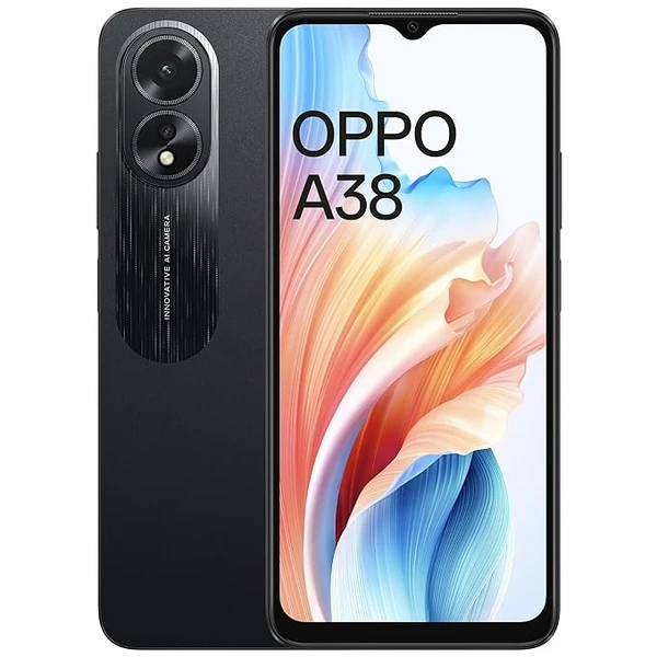 (DEMO) OPPO A38 (Glowing black, 128 GB)  (4 GB RAM) - Black, 4GB-128GB