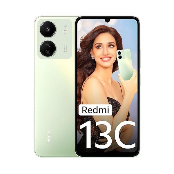 REDMI 13c (Starshine Green, 128 GB)  (6 GB RAM) - Green, 6GB-128GB