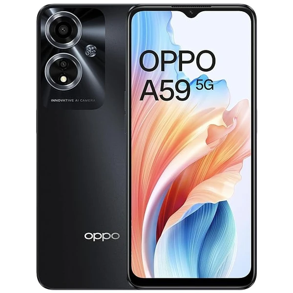 OPPO A59 5G (Black, 128 GB)  (4 GB RAM) - Black, 4GB-128GB