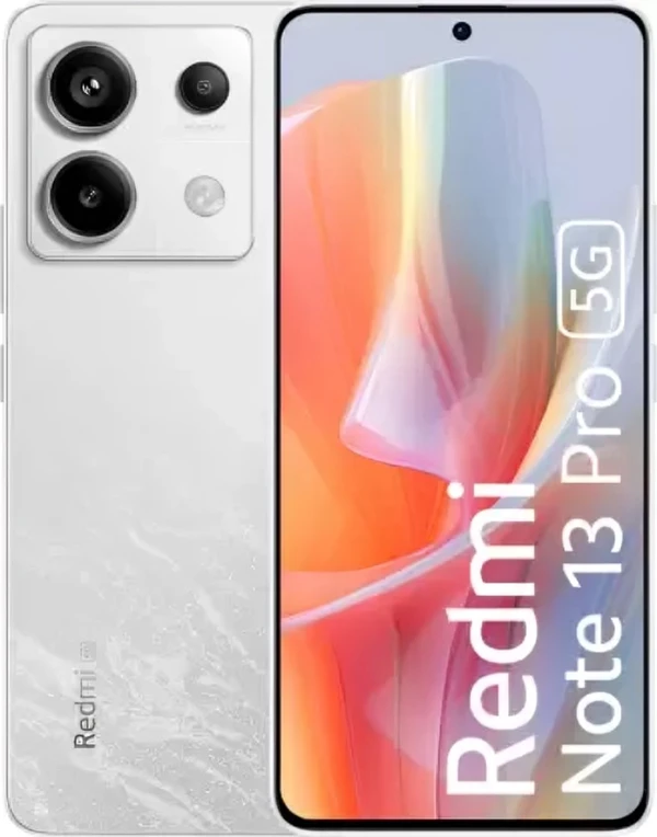 REDMI Note 13 Pro 5G (Arctic White, 256 GB)  (8 GB RAM) - White, 12GB-256GB