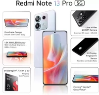 REDMI Note 13 Pro 5G (Arctic White, 256GB)  (12 GB RAM) - Purple, 12GB-256GB