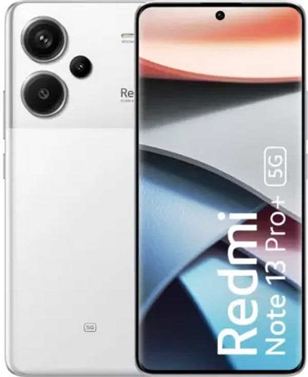 REDMI Note 13 Pro+ 5G (Fusion White, 256 GB)  (8 GB RAM) - White, 8GB-256GB