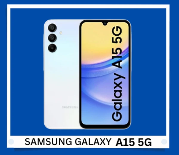 SAMSUNG Galaxy A15 5G (Light Blue, 256 GB)  (8 GB RAM - Light Blue, 8GB-256GB