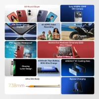 Realme P3 Ultra 5G (Orion Red   8GB +256GB ) - Orion Red, Realme P3 Ultra 5G (Orion Red  8GB +256GB )