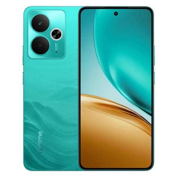Realme 14T 5G  ( Surf Green  8GB + 256GB) - Surf Green, Realme 14T 5G  ( Surf Green 8GB + 256GB)
