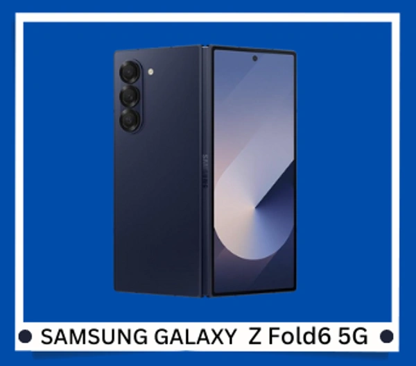 Samsung Galaxy Z Fold6 5G AI Smartphone (Navy, 12GB RAM, 256GB Storage) - navy, 12GB-1TB