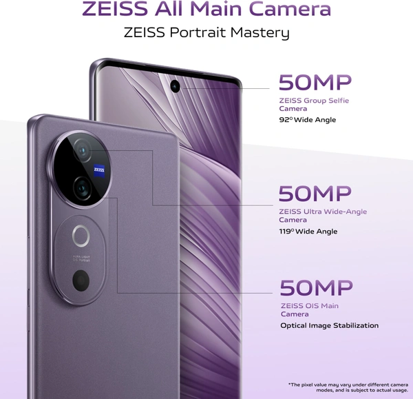 vivo V40 5G (Lotus Purple, 128 GB)  (8 GB RAM) - Lotus Purple, 8GB-128GB