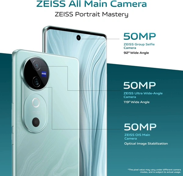 vivo V40 5G (Ganges Blue, 512 GB)  (12 GB RAM) - Ganges Blue, 12GB-512GB