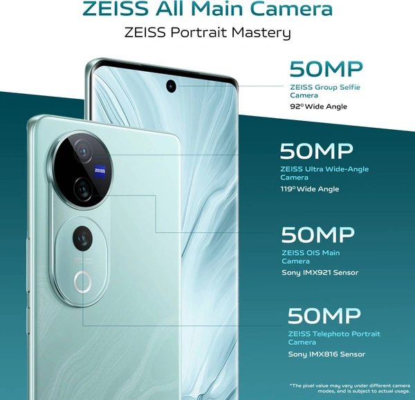 vivo V40 Pro 5G (Ganges Blue, 512 GB)  (12 GB RAM) - Ganges Blue, 12GB-512GB