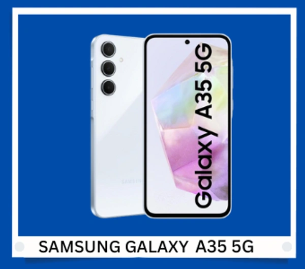 Samsung Galaxy A35 5G (Awesome Iceblue, 8GB RAM, 256GB Storage) - purple, 8GB-256GB