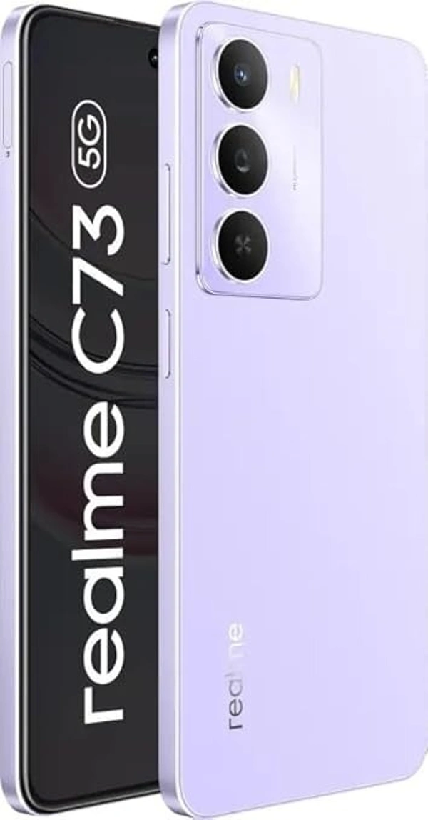 realme C73 5G (Crystal Purple, 128 GB) (4 GB RAM) - Crystal Purple, 4GB-128GB