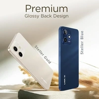 Lava Shark 5G (Steller Blue, 4GB RAM, 64GB Storage) |Bigger 6.75" HD+ Notch Display | Octacore 5G Processor | 13 MP AI Camera |5000 mAh Battery| IP54 Rated Dust & Water Splash Proof - Steller Blue, 4GB-64GB