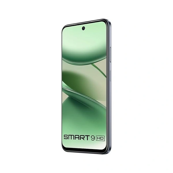Infinix Smart 9 HD (Metallic Black, 3GB RAM, 64GB Storage) | 250K+ Drop Tetss | 90Hz Punch Hole Display | 5000mAh Battery - Metallic Black, 3GB-64GB
