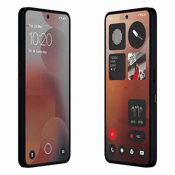 Nothing Phone (3A) Pro 5G | Snapdragon 7s Gen 3 | 50MP+50MP+8MP Camera | 50MP Front | 6.77” 120Hz AMOLED | 5000mAh Battery | 50W Fast Charging (Black, 8GB RAM + 128GB Storage) - Black, 8GB-128GB