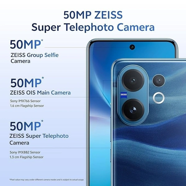 Vivo V60 5G (blue, 8GB RAM, 128GB Storage) - blue, 8GB-128GB