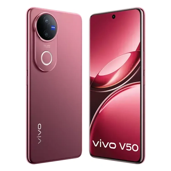 VIVO V50 5G ( Rose Red, 12GB RAM ,512GB STORAGE) - Au Chico, VIVO V50 5G ( Rose Red, 12GB RAM ,512GB STORAGE)