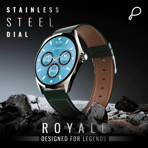 Pebble Royale Smartwatch - Cobalt Blue