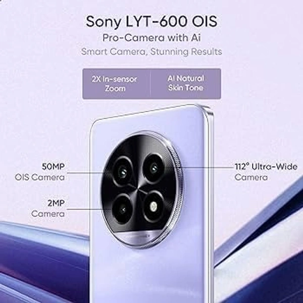 realme 14 Pro Lite 5G 8GB 256GB Glass Purple - Glass Purple, 8GB-256GB