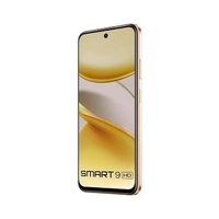 Infinix Smart 9 HD (Coral Gold, 3GB RAM, 64GB Storage) | 250K+ Drop Tetss | 90Hz Punch Hole Display | 5000mAh Battery - Coral Gold, 3GB-64GB