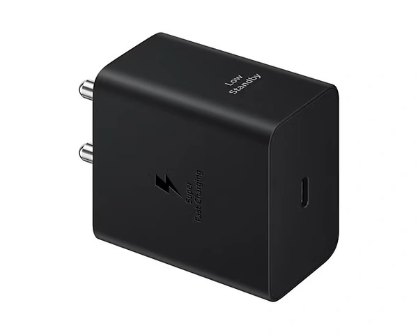 45 W Type-C Travel Adaptor with Cable - Black