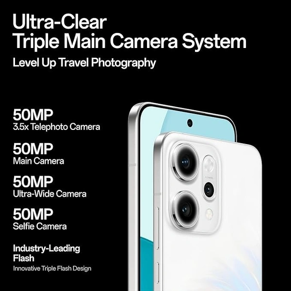 OPPO Reno14Pro 5G (Titanium Grey, 12GB RAM, 512GB Storage) - Titanium Grey, 12GB-512GB