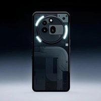 Nothing Phone (3A) Pro 5G | Snapdragon 7s Gen 3 | 50MP+50MP+8MP Camera | 50MP Front | 6.77” 120Hz AMOLED | 5000mAh Battery | 50W Fast Charging (Black, 8GB RAM + 128GB Storage) - Black, 8GB-128GB