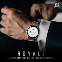 Pebble Royale Smartwatch - Cobalt Blue