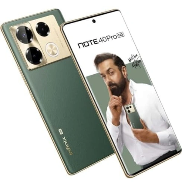 Infinix Note 40 Pro 5G (Vintage Green, 256 GB) (8 GB RAM) - Titan Gold, 8GB-256GB