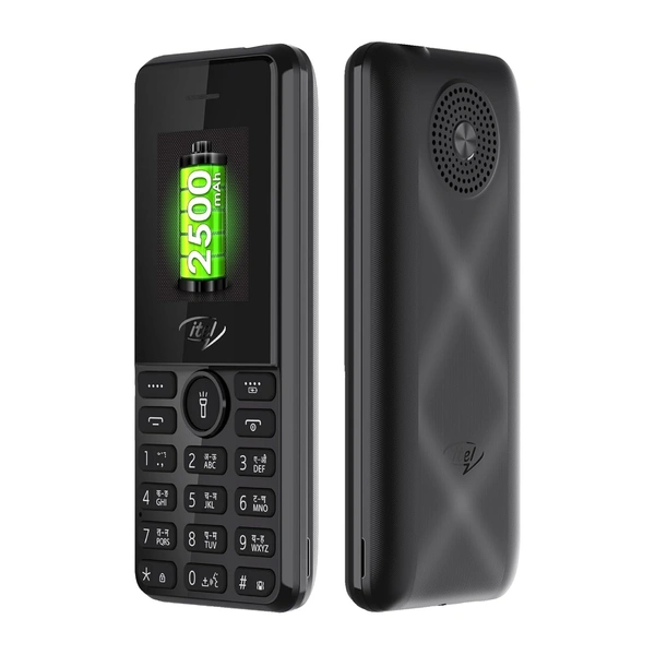 Itel Ace2 Power Black - Black