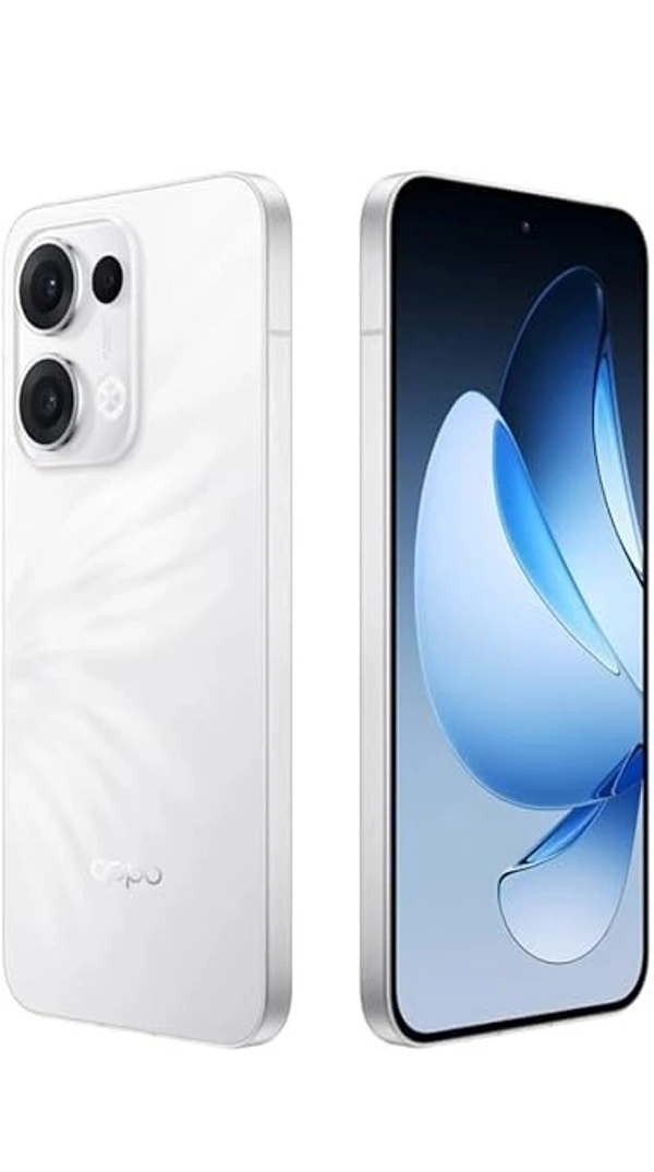 Oppo Reno13 5G (Ivory White, 128 GB) (8 GB RAM) - white, 8GB-128GB