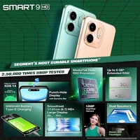 Infinix Smart 9 HD (Neo Titanium, 3GB RAM, 64GB Storage) | 250K+ Drop Tetss | 90Hz Punch Hole Display | 5000mAh Battery - Neo Titanium, 3GB-64GB